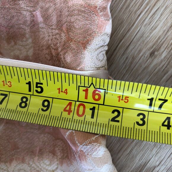 Ann Taylor Pink Floral Brocade Silk Blend Cocktail Wedding‎ Guest Dress  Sz 12 - Picture 14 of 16